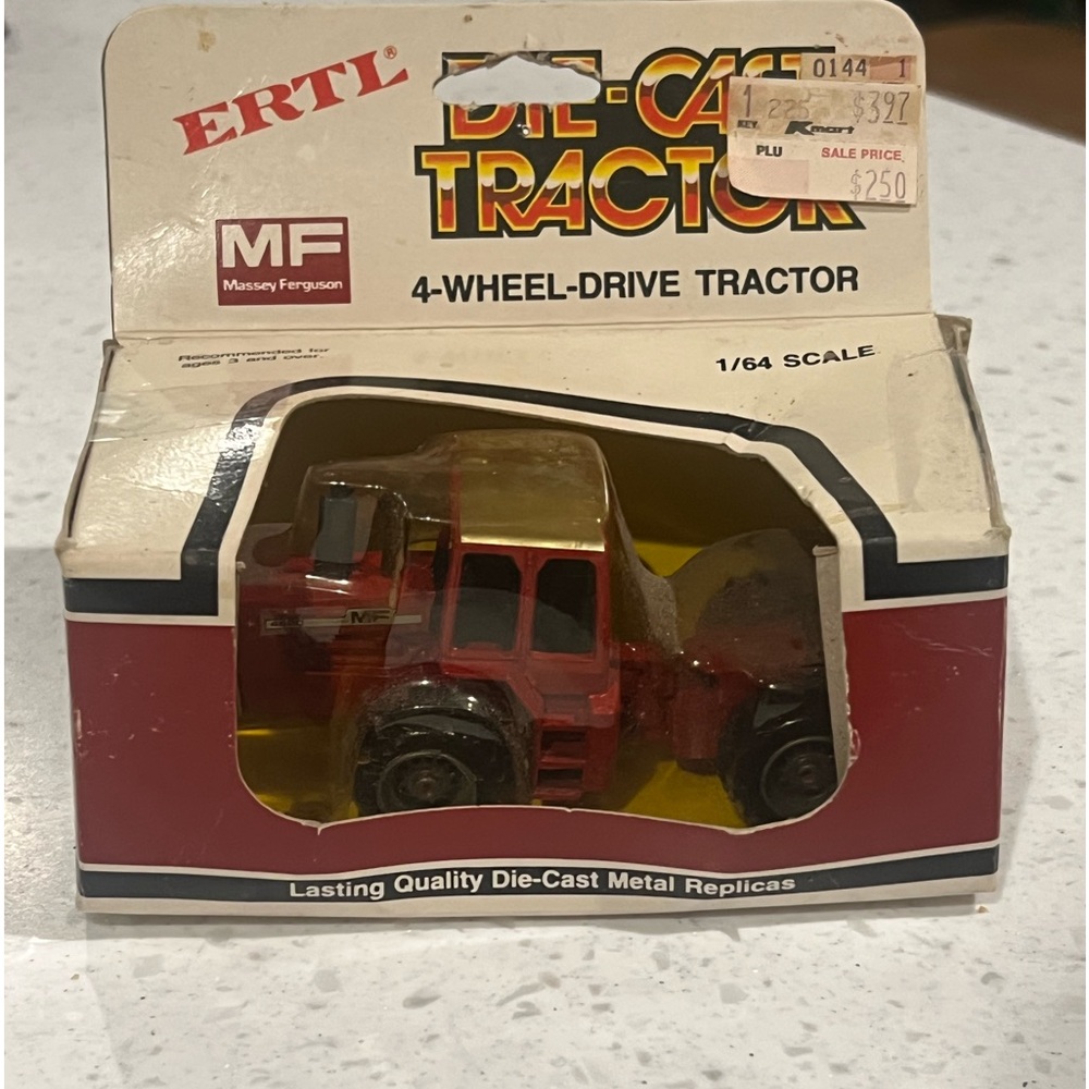 ERTL Massey Ferguson Four Wheel Drive Tractor